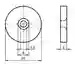 Dimensions: RFID Transponder IPC02-26-T6