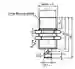 Dimensions: RFID read/write device IPH-30GM-V1
