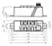 Dimensions: AS-Interface Sensormodul VBA-4E-G16-ZEJ