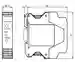 Dimensions: AS-Interface-Datenkoppler VAA-4E4A-KE2-DK