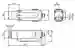 Dimensions: AS-Interface Sicherheitsschalter VAA-2E2A-IM1-J-S-V1