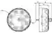 Dimensions: AS-Interface-Sensor-/Aktuatormodul VAA-4E4A-G11-ZAJ/EA2L-FV1