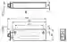 Dimensions: RFID-Schreib-/Lesegerät IPH-F90A-V1