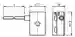 Dimensions: AS-Interface splitter box VAZ-T1-FK-G10-2M-PUR