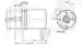 Dimensions: Multiturn absolute rotary encoder ENA36IL-S***-Analog