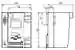 Dimensions: AS-Interface-Gateway/Sicherheitsmonitor VBG-PB-K30-DMD-S16-EV