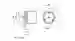 Dimensions: Absolute rotary encoder ENA58IL-S***-SSI