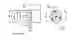 Dimensions: Absolute rotary encoder ENA58IL-S***-SSI