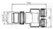 Dimensions: Y-Splitter V1S-T-V3