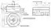 Dimensions: Actuador BT65A