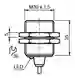 Dimensions: Inductive sensor NBB15-30GM35-A0-M1