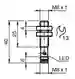 Dimensions: Inductive sensor NBB2-8GM25-E2-V3