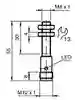 Dimensions: Inductive sensor NBB2-8GM30-E2-V1