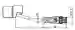 Dimensions: Incremental rotary encoder TSI40N