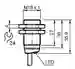 Dimensions: Inductive sensor NAB8-18GM30-E2-IO