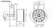 Dimensions: Incremental rotary encoder ENI58IL-S*
