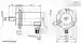 Dimensions: Absolute rotary encoder ENA42HT-S***-IO-Link