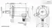 Dimensions: Encoder giratorio absoluto ENA42HT-S***-IO-Link