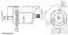 Dimensions: Absolute rotary encoder ENA42HT-S***-IO-Link