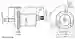 Dimensions: Encoder giratorio absoluto ENA42HT-S***-IO-Link