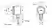 Dimensions: Multiturn absolute rotary encoder AVM58W-032K1R0G5-1212
