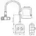 Dimensions: Programming unit UB-PROG2