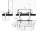 Dimensions: WCS mounting bracket system WCS-MB1
