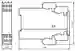 Dimensions: Safety control unit PSE4-SC-01