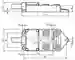 Dimensions: Distribuidor pasivo V1-4A-E2-10M-PUR