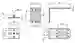 Dimensions: Mounting bracket PCV-MB1