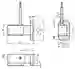 Dimensions: Ind. Positionsmesssystem PMI15V-F166-EP-IO-1M-Y70105596