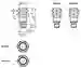 Dimensions: Thru-beam sensor (pair) OBE25M-18GM40-SE0-V1