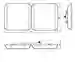 Dimensions: RFID antenna IUA-F860-FR2