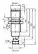 Dimensions: Inductive sensor NMB10-18GM65-E2-V1