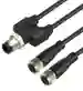 Product photo: Y connection cable V1-G-BK1M-PUR-A-T-V1-G