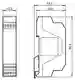 Dimensions: AS-Interface-Sicherheitsmodul VAA-2E2A-KE1-SE