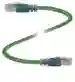 Product photo: Connection cable, Ethernet V45-G-C5-GN2M-PUR-E1S-V45-G