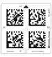 Product photo: Polyester Data Matrix tag PGV-CTPB-2x2