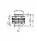 Dimensions: Inductive sensor NJ5-30GK-S1N