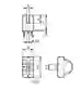 Dimensions: Induktiver Schlitzsensor SC2-N0-GN