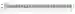 Dimensions: Metal code bar PXV000001M-AAMG30x500-000000
