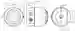 Dimensions: Alarm sounder PF-IS-SM-105