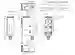 Dimensions: Print mark contrast sensor DK20-9,5/110/124