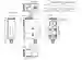 Dimensions: Sensor de marcas de color DF20/9S20/49/124