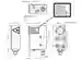 Dimensions: Print mark contrast sensor DK10-LAS/35/79b Dimensions: Print mark contrast sensor DK10-LAS/35/79b