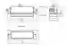 Abmessungen: Aktiv-Infrarot-Lichttaster AIR30/32-UP-2483/B