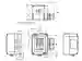 Dimensions: Emisor óptico de datos DAD15-8P