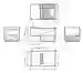 Dimensions: Barcodescanner VB34-2500-OM