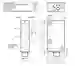 Dimensions: Retroreflective sensor RL31-54/73c/136