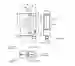 Dimensions: Retroreflective sensor RL28-55-V-3974/47/82b/112